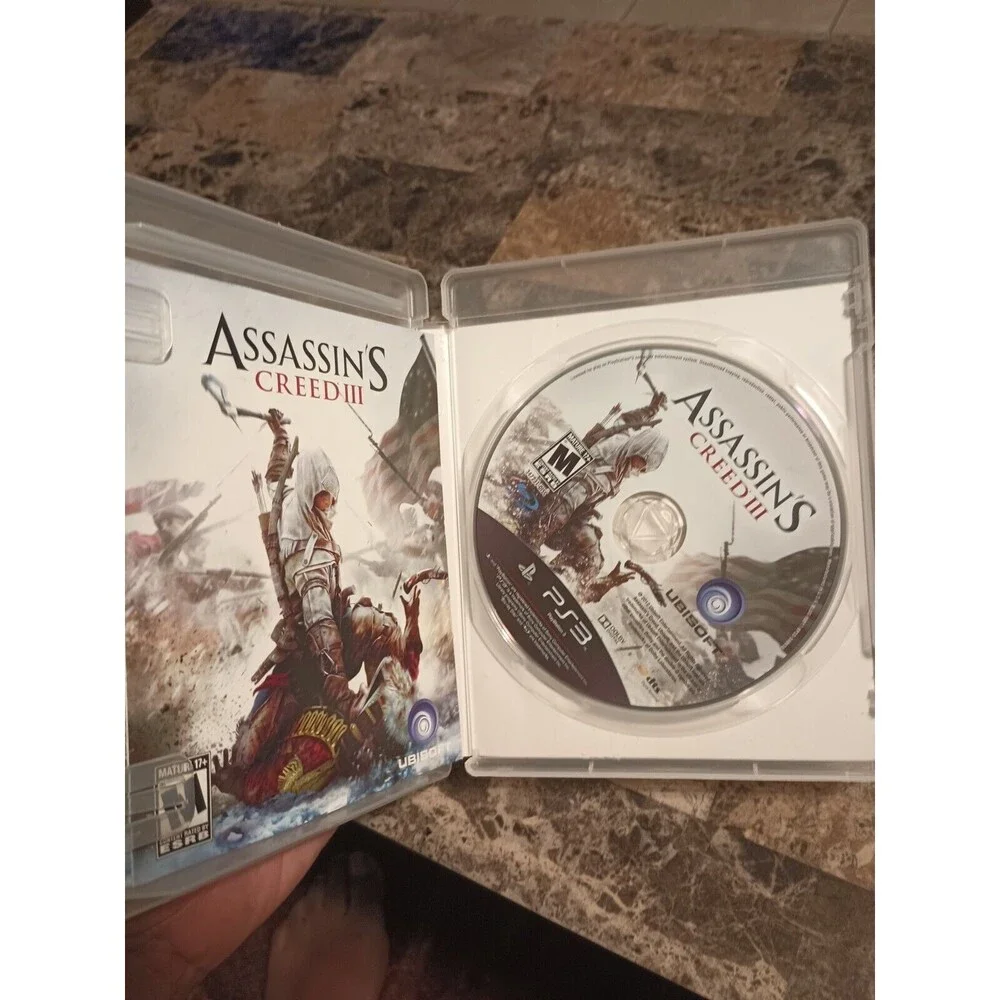Assassin's Creed III 3 - Sony PlayStation 3 PS3 - Complete W/Manual - Fast Ship